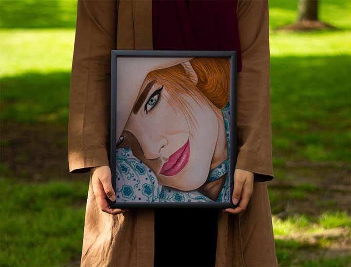 draw portraits from photos to order